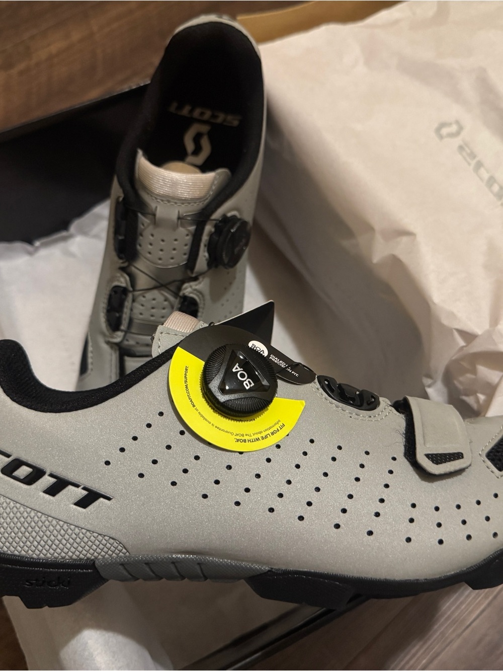 NEW SCOTT MTB Comp BOA Reflective Women’s Cycling Shoes – W 40